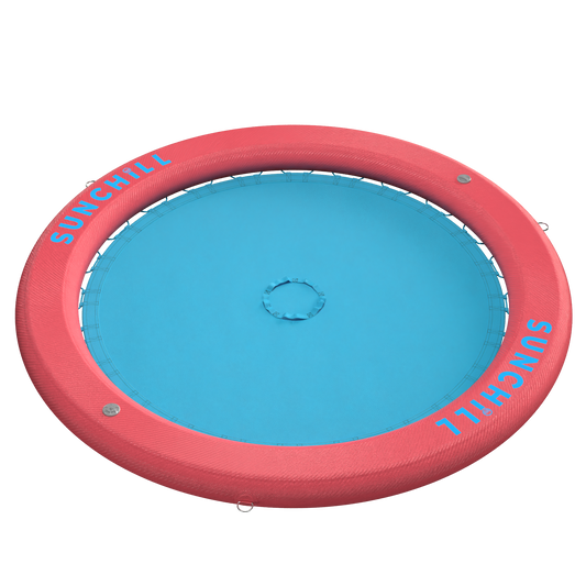 AquaHaven Inflatable Water Hammock - Coral Sea