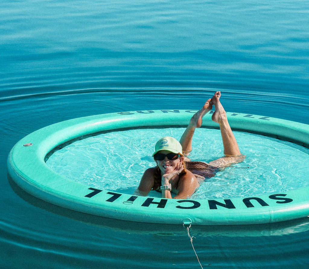 AquaHaven Inflatable Water Hammock lifestyle image 53