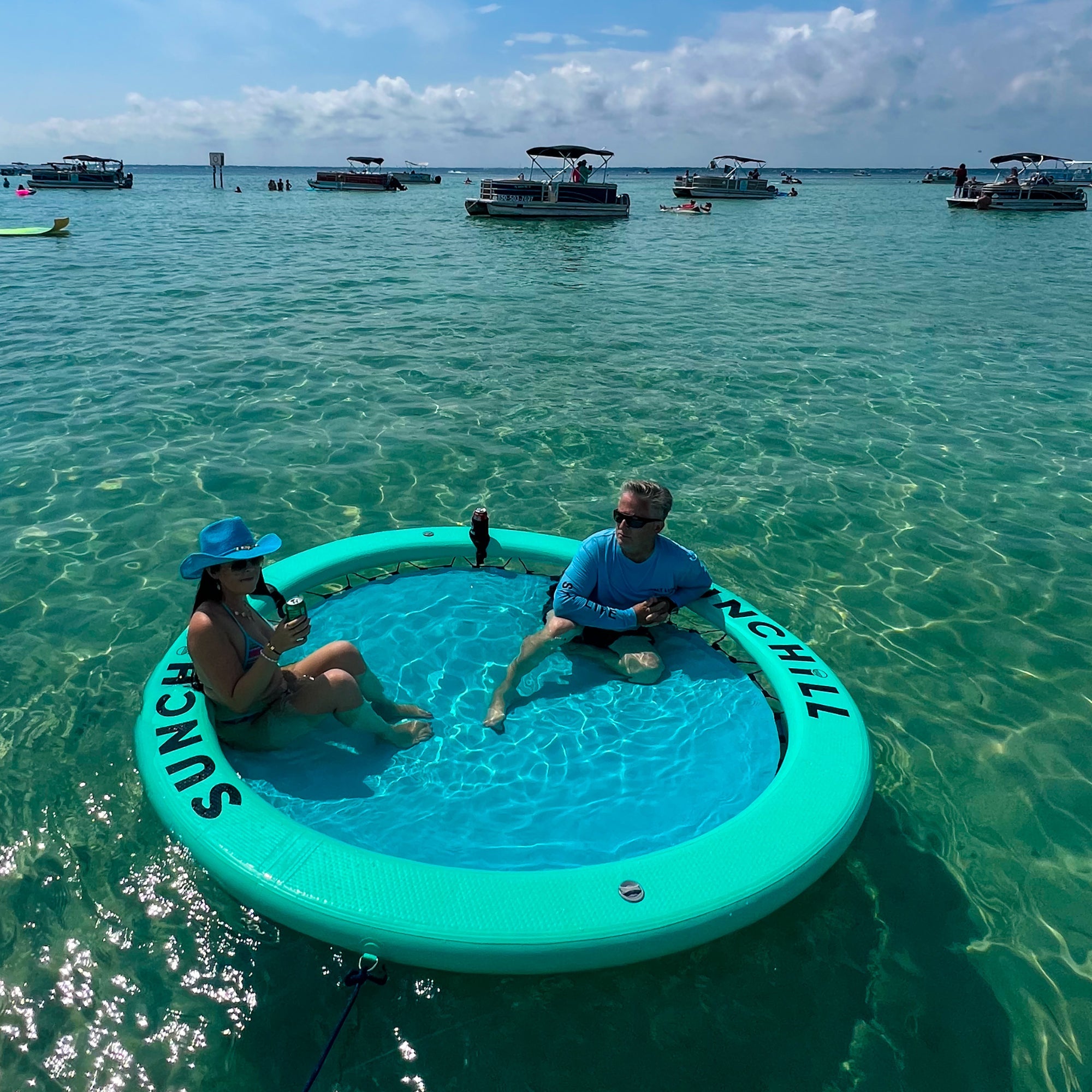 AquaHaven Inflatable Water Hammock lifestyle image 54