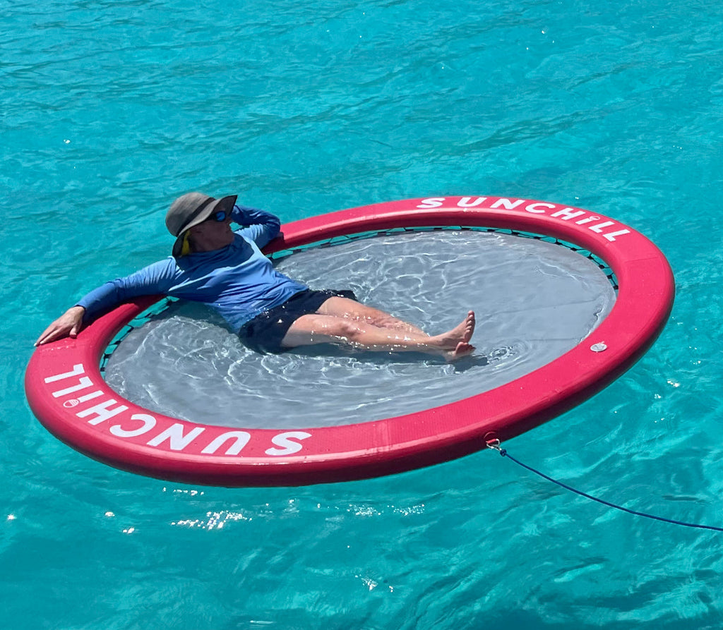 AquaHaven Inflatable Water Hammock lifestyle image 16