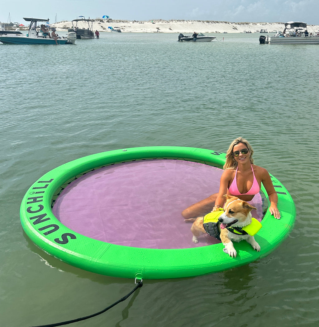 AquaHaven Inflatable Water Hammock lifestyle image 44