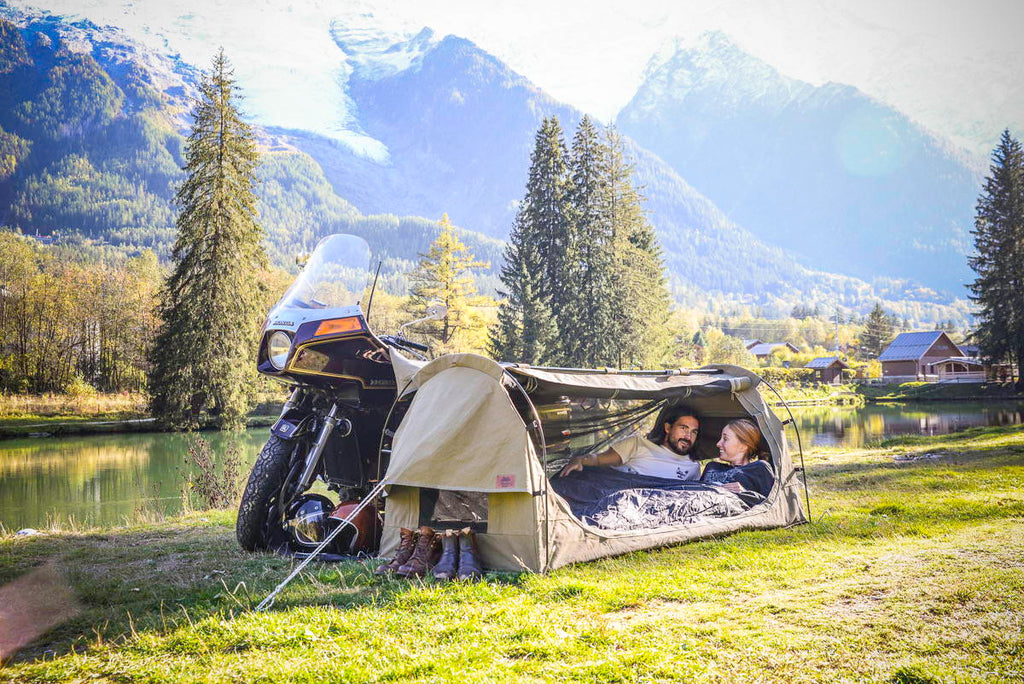 RoadNest Duo Canvas Moto Tent photo 14