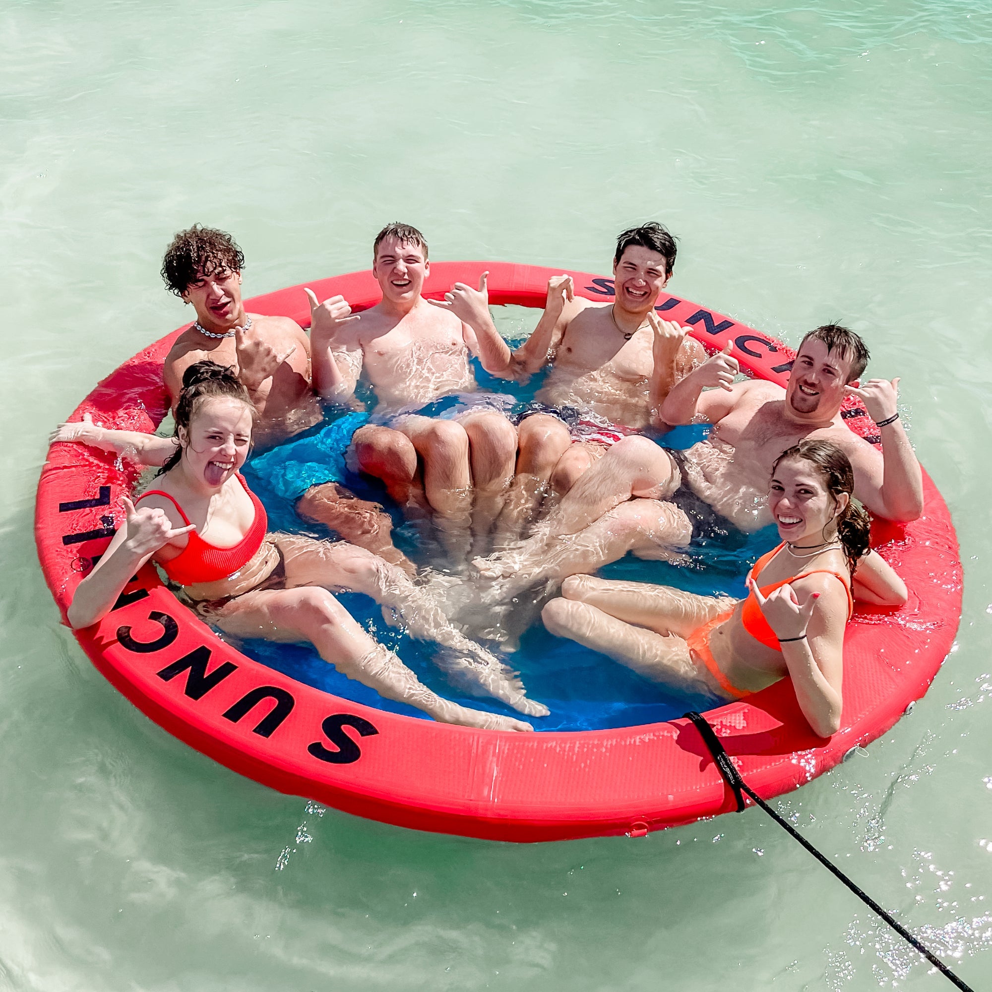AquaHaven Inflatable Water Hammock lifestyle image 71