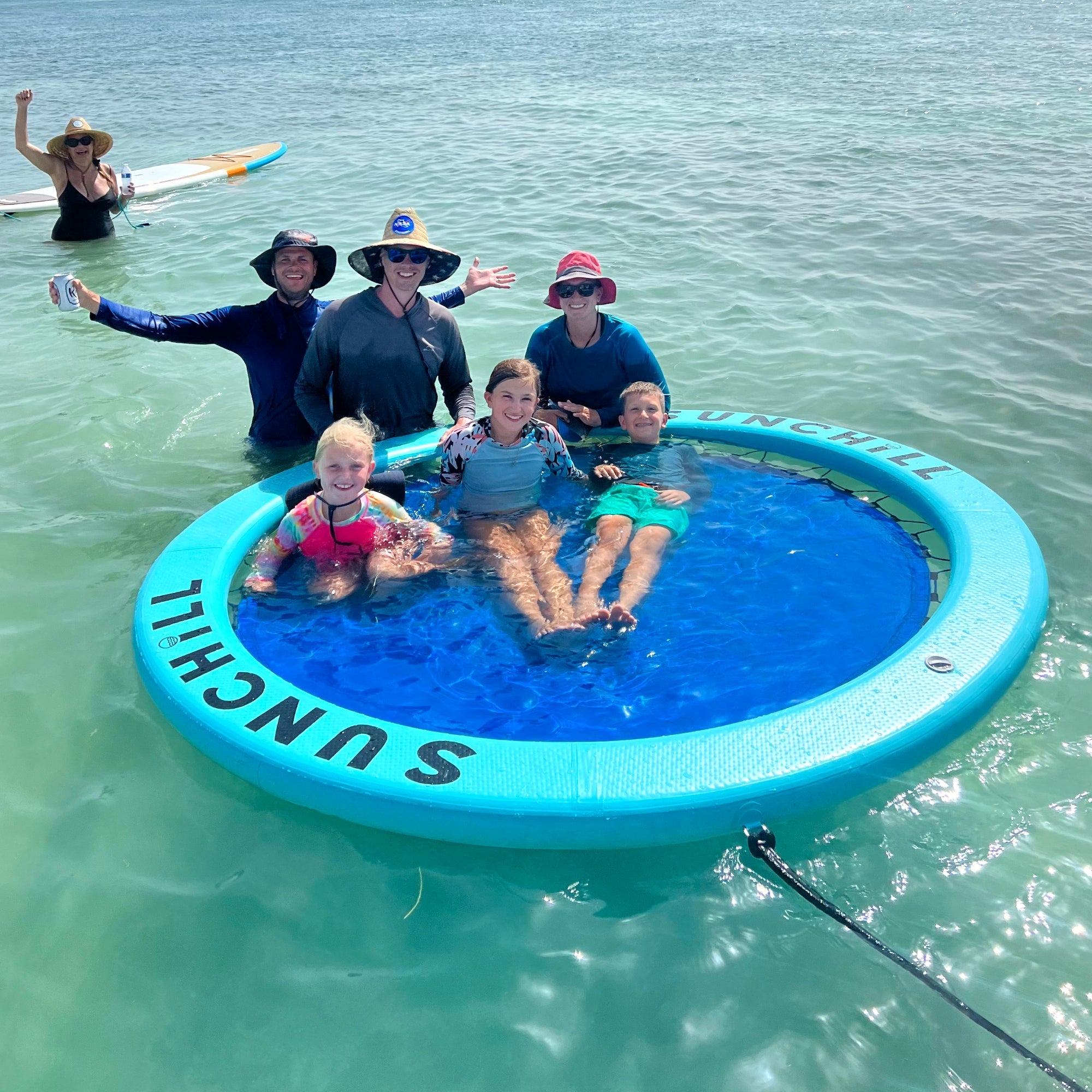 AquaHaven Inflatable Water Hammock lifestyle image 21