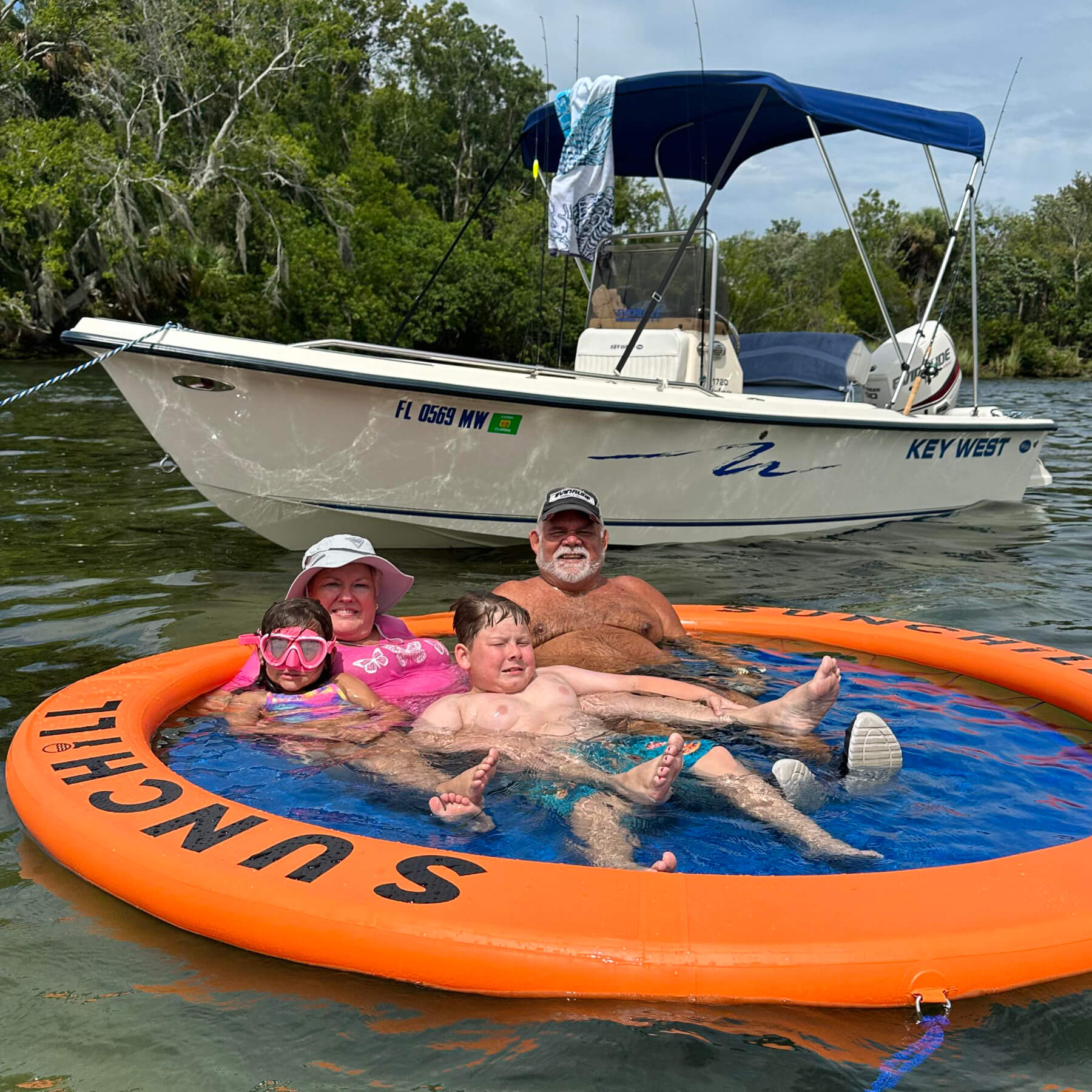 AquaHaven Inflatable Water Hammock lifestyle image 6