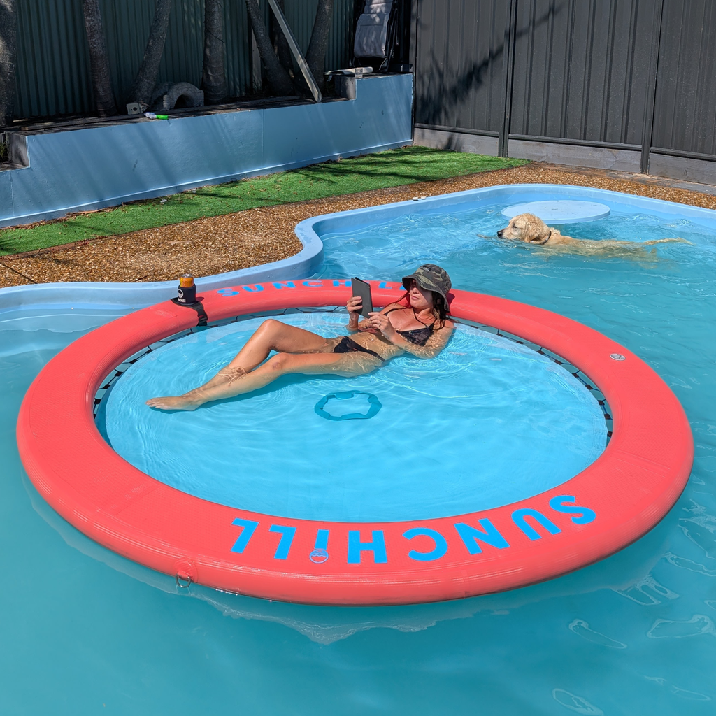 AquaHaven Inflatable Water Hammock lifestyle image 84