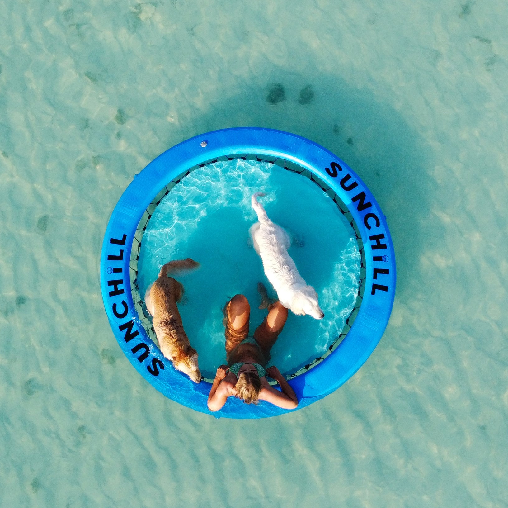 AquaHaven Inflatable Water Hammock lifestyle image 31