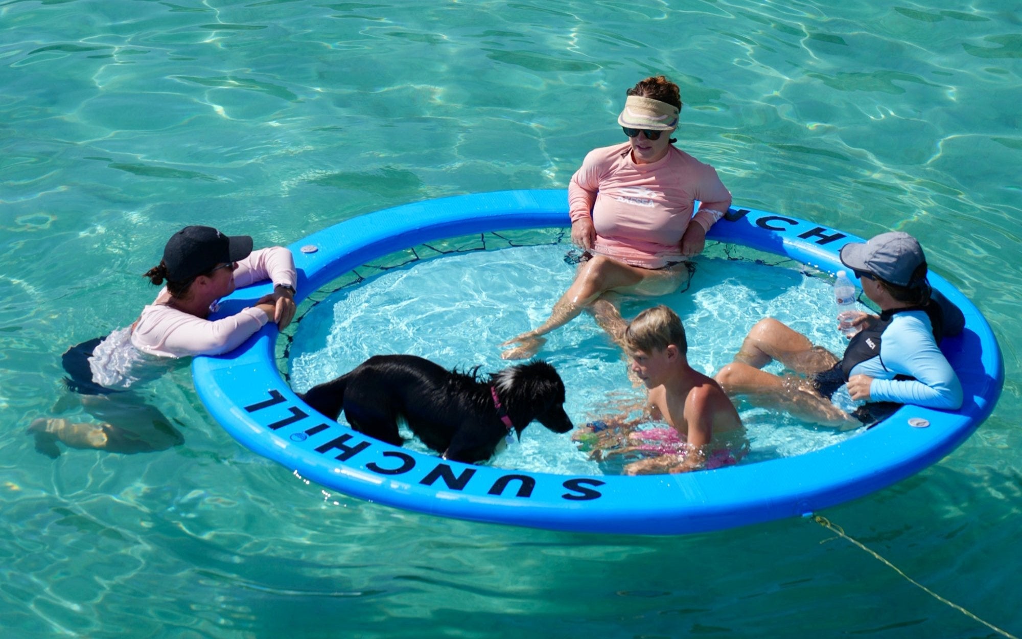 AquaHaven Inflatable Water Hammock lifestyle image 36