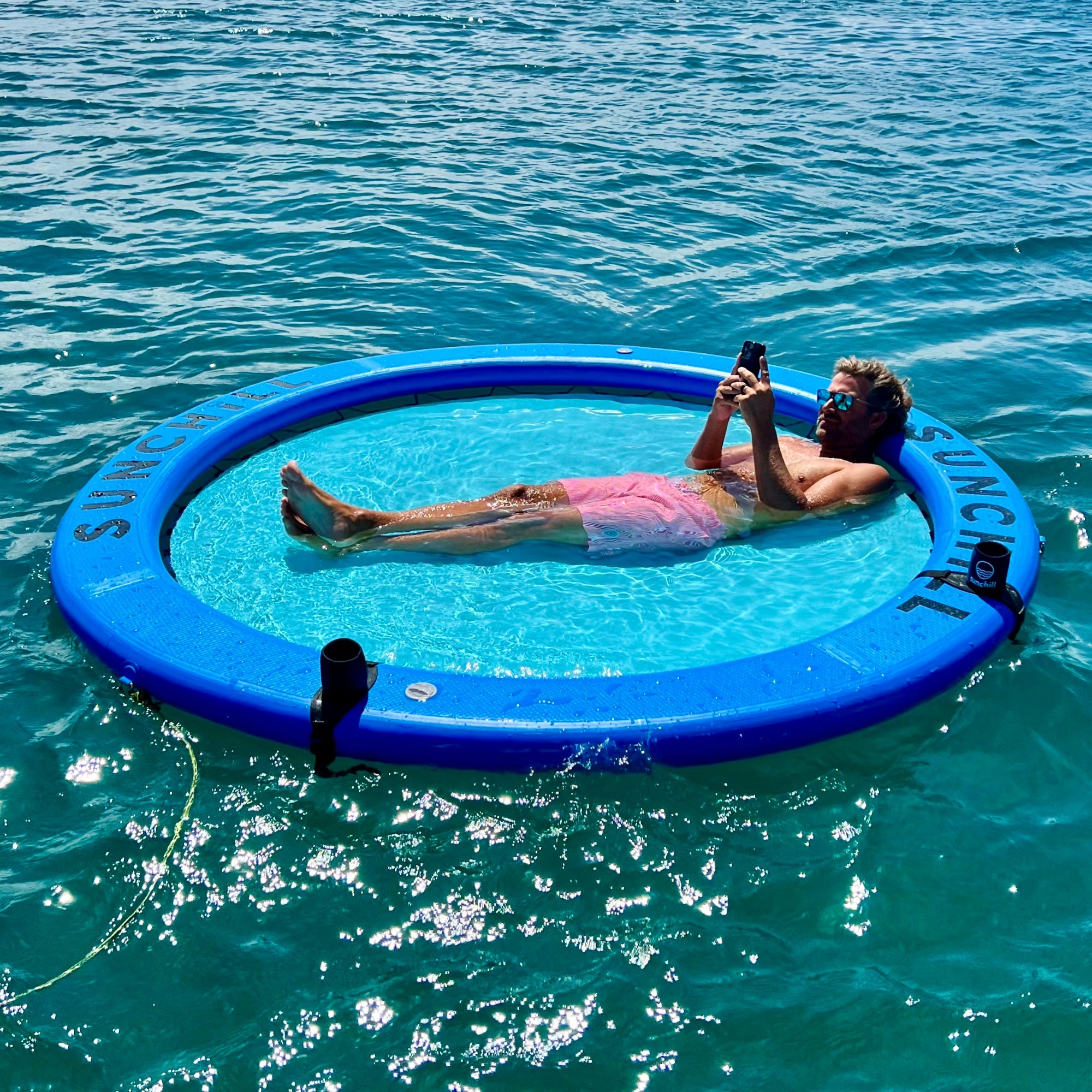 AquaHaven Inflatable Water Hammock lifestyle image 34