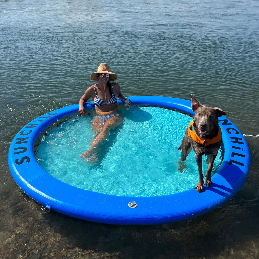 AquaHaven Inflatable Water Hammock lifestyle image 33