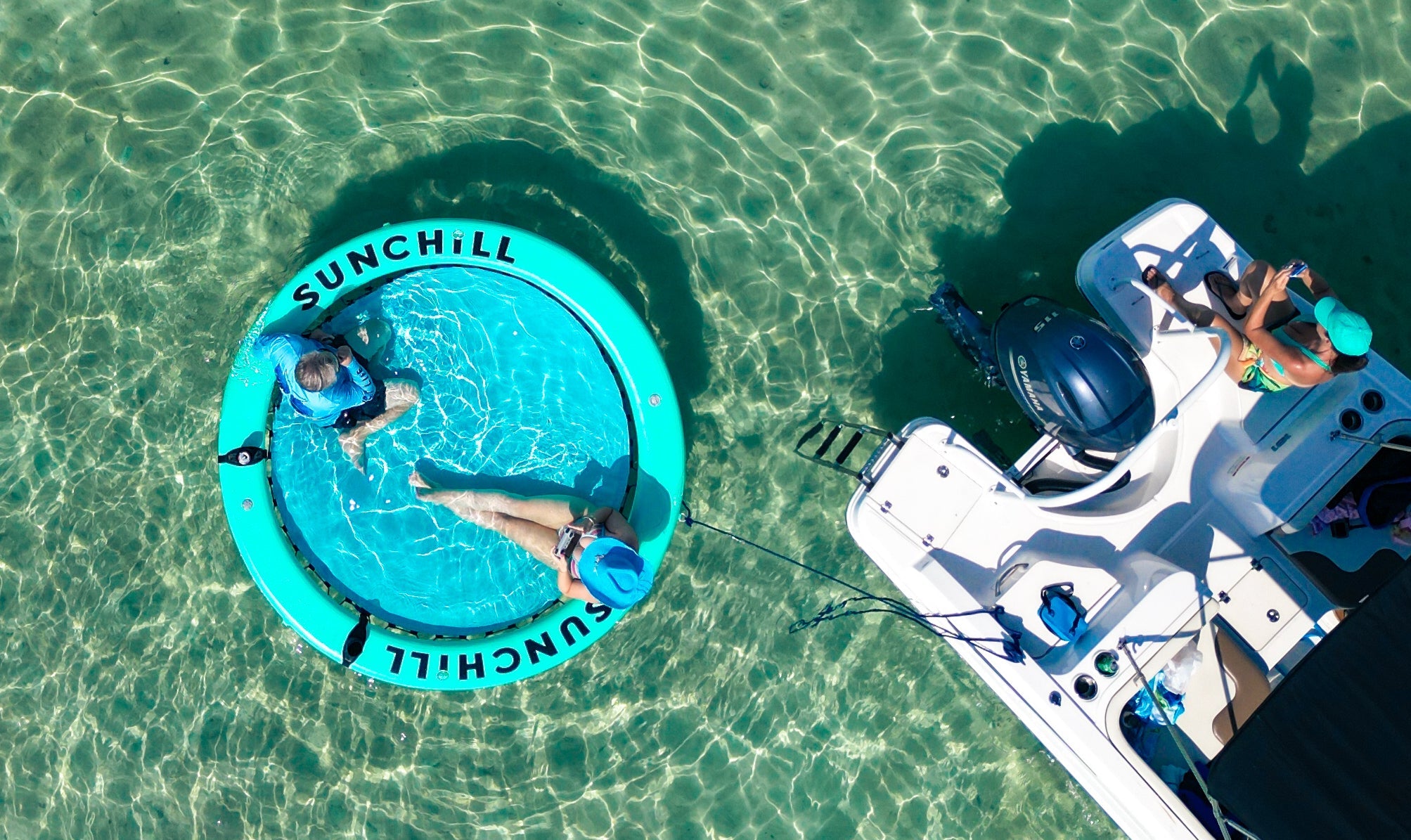 AquaHaven Inflatable Water Hammock lifestyle image 52